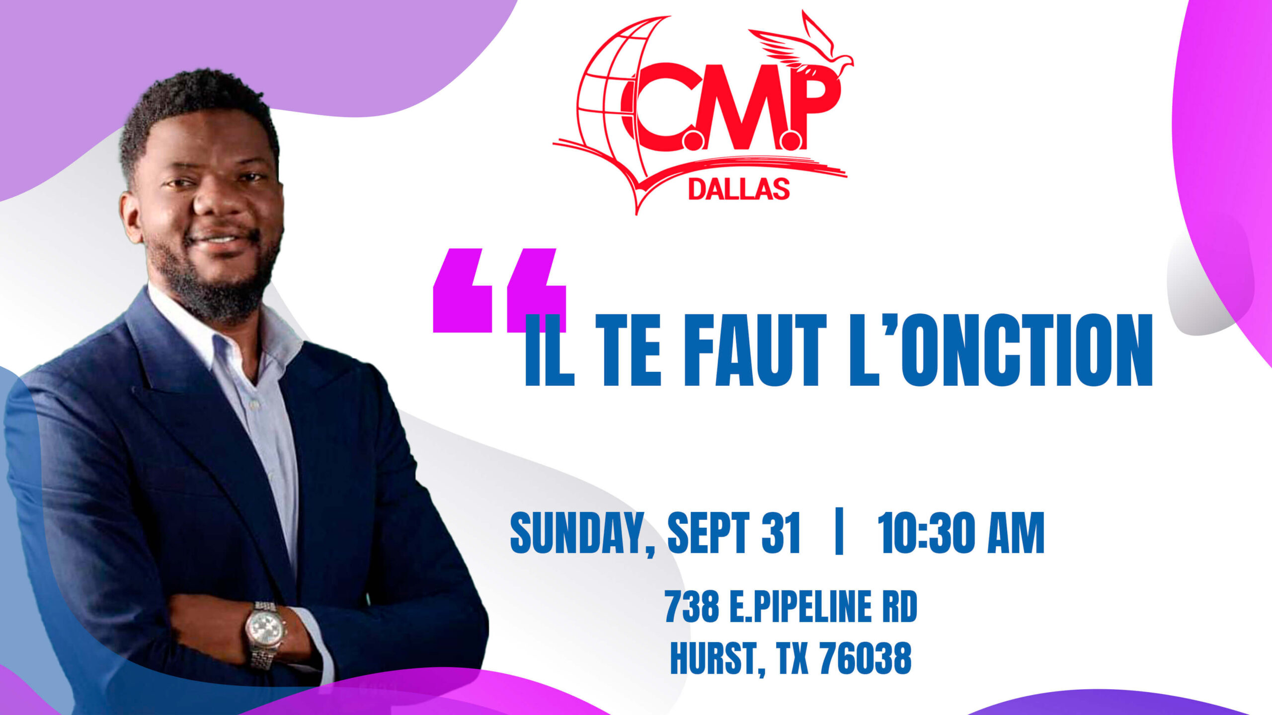 IL TE FAUT DE L’ONCTION – PAST. BARTH