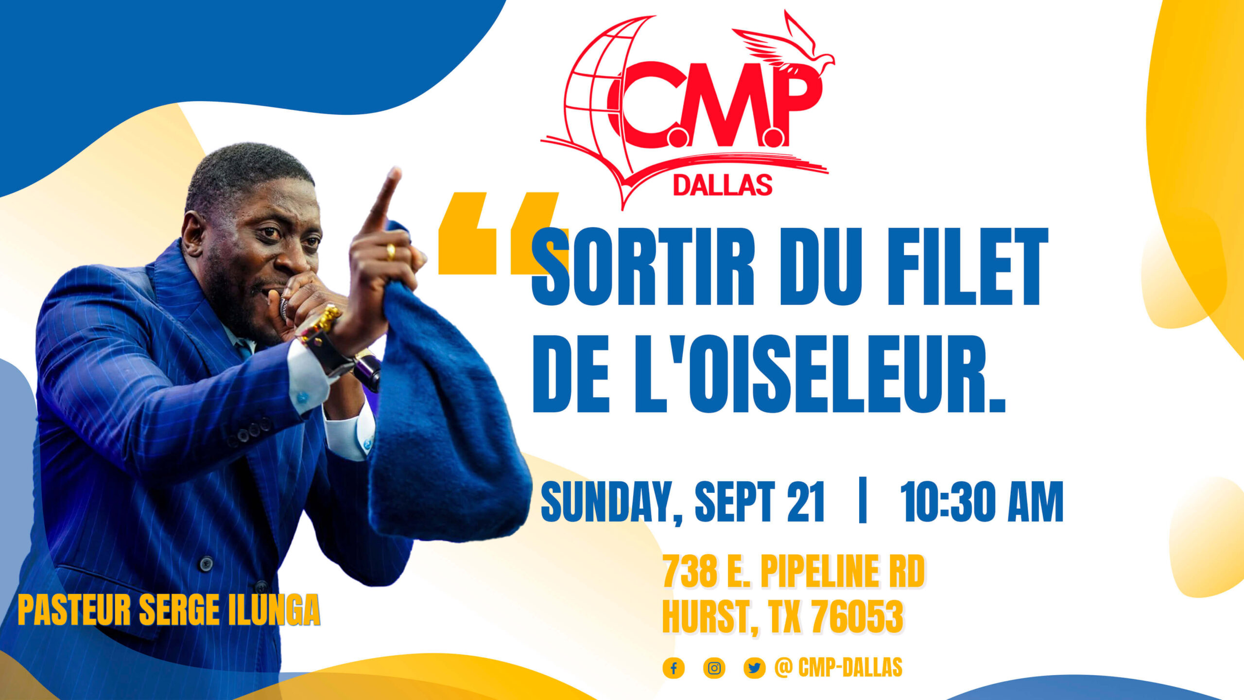 SORTIR DU FILET DE L’OISELEUR – PASTEUR SERGE ILUNGA